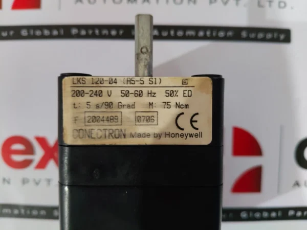 NEW Honeywell CONECTRON LKS120-04 Electric Actuator 200–240V 50/60Hz 75 Ncm