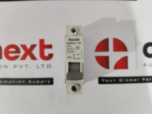 Nader NDM1A-63 C16 miniature circuit breaker USED | Tested | Working