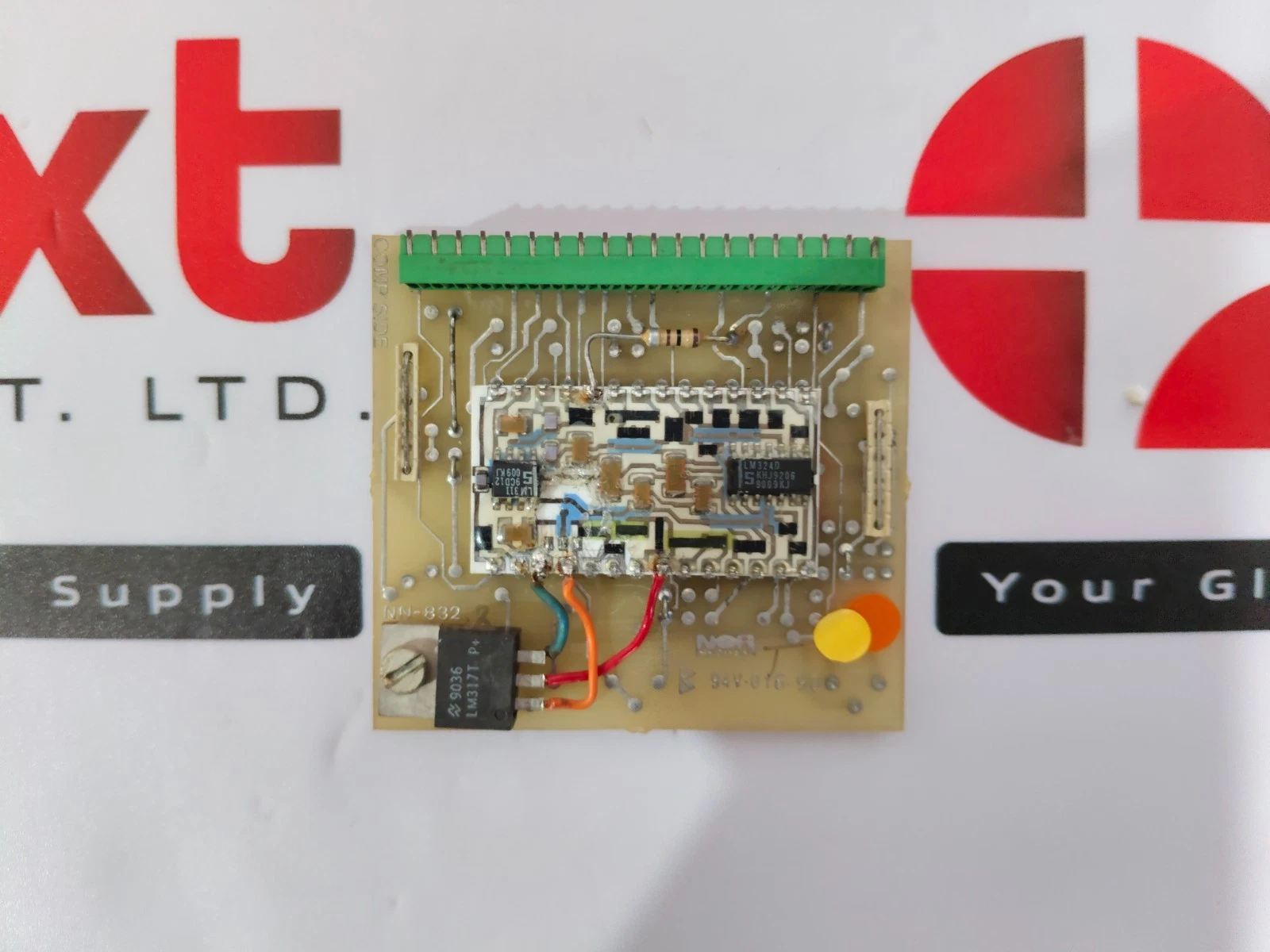 Norcontrol NN-832.2 Analog Input Adaptor PCB card HE-220293D ...