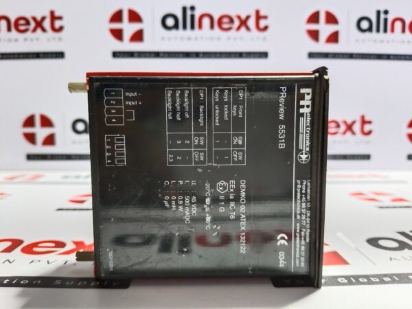 PR Electronics 5531B loop-powered LCD indicator USED | Tested | Working (crack)