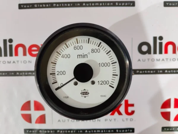 Rhein Tacho 11526 Indicator 15VAC 0-1200Min