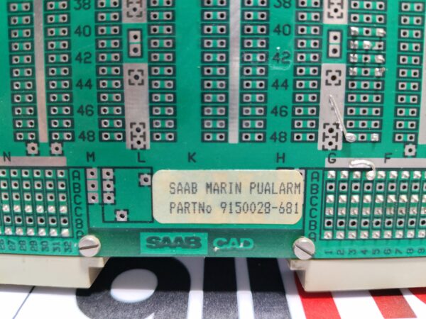 SAAB Marine 9150028-681 PU Alarm 4603281-002K