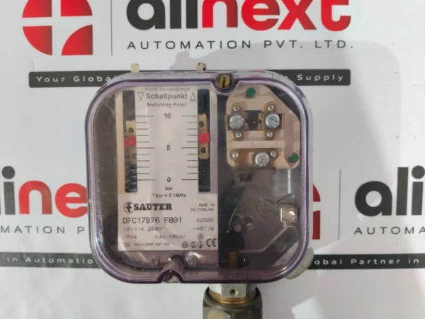 Sauter DFC17B76 F001 Pressure Switch 250V Max. Pressure 40bar