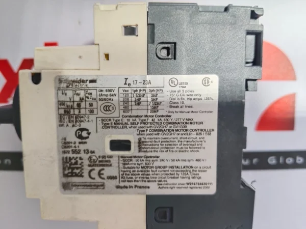 Schneider Electric TeSys GV2P21 motor circuit breaker Used | Tested | Working