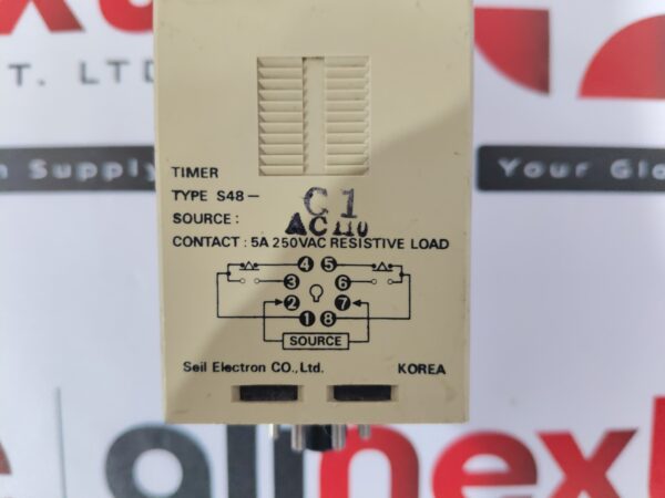 Seil Electron S48-C1 timer USED | Tested | Working