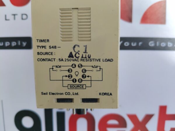 Seil Electron S48-C1 timer USED | Tested | Working