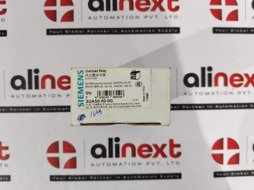 Siemens 3UA50 40-0G thermal overload relay Brand New | Original | Unused