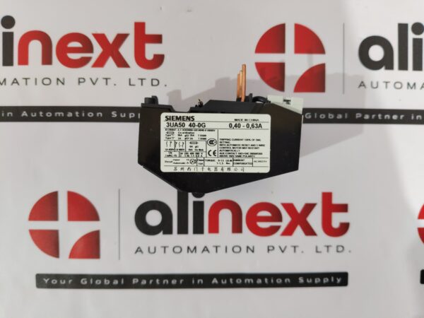 Siemens 3UA50 40-0G thermal overload relay Brand New | Original | Unused