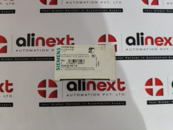 Siemens 3UA50 40-1A thermal overload relay Brand New | Original | Unused