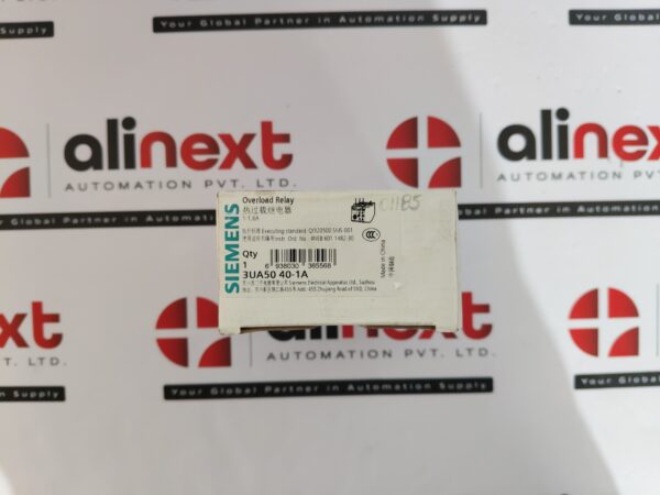 Siemens 3UA50 40-1A thermal overload relay Brand New | Original | Unused