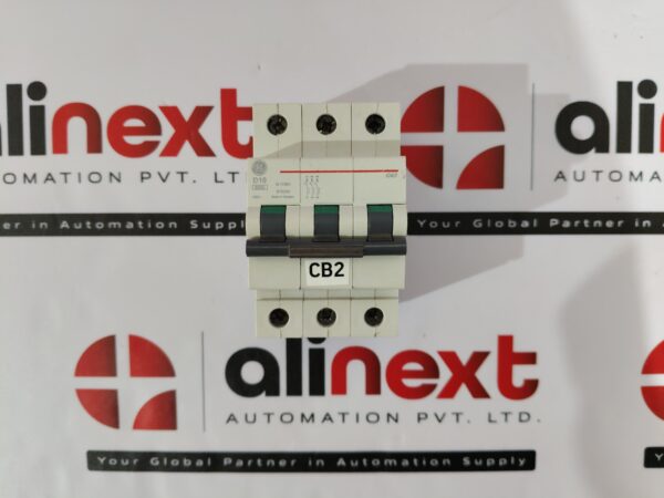 General Electric G63 3-pole miniature circuit breaker USED | Tested | Working