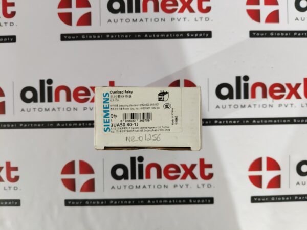 Siemens 3UA50 40-1J thermal overload relay USED | Tested | Working