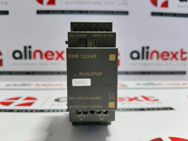 Siemens 6ED1 055-1MB00-0BA1 LOGO! DM8 12/24R expansion module 12/24V DC