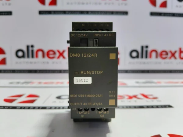 Siemens 6ED1 055-1MB00-0BA1 LOGO! DM8 12/24R expansion module 12/24V DC