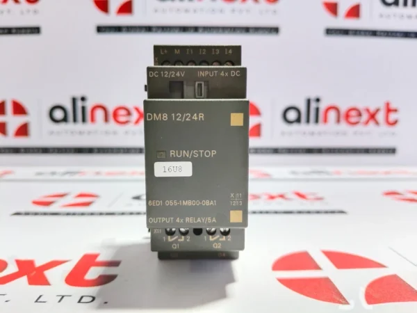 Siemens 6ED1 055-1MB00-0BA1 LOGO! DM8 12/24R expansion module DC 12/24V