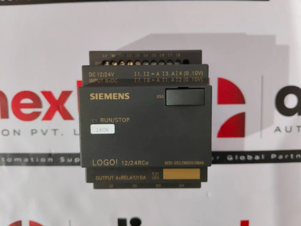 Siemens 6ED1052-2MD00-0BA6 LOGO! 12/24RCo logic module DC 12/24V
