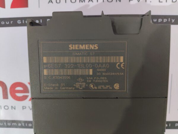 Siemens 6ES7 322-1BL00-0AA0 interface module