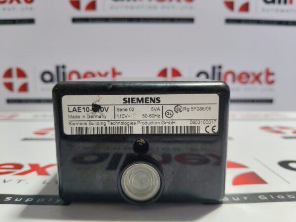 Siemens LAE10 flame safeguard relay Serie 02 USED | Tested | Working