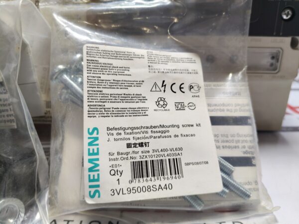 Siemens VL400 molded case circuit breaker 3VL4731-3SE36-0AD1