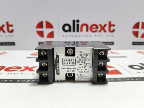Tokyo Keiso TZB-032 safety barrier max 29.3 V| 250V AC/DC