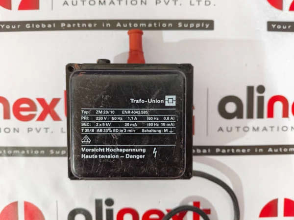 Trafo-Union ZM20/10 Ignition Transformer ENR 4042585