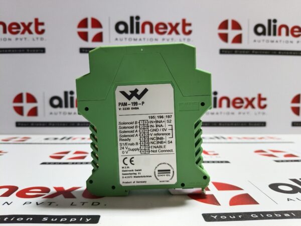 W.E.ST. Elektronik PAM-199-P proportional valve current amplifier 24V