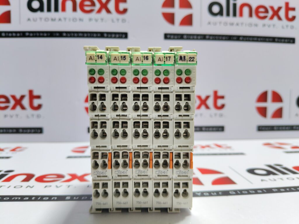 WAGO 750-461 2-channel analog input module lot of 5x