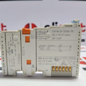 Wago 2-channel analog output module 750-550/000-200