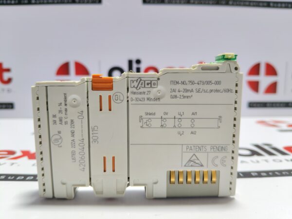 Wago 750-473/005-000 Chanel Analog Input Module