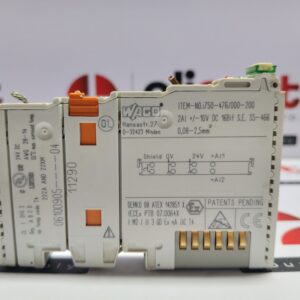 Wago 750-476/000-200 Chanel Analog Input Module