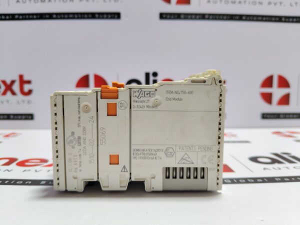 Wago 750-600 end module lot of 5x