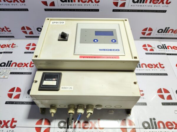 Wedeco Type A10 control panel for a UV disinfection system 230 V, 50-60 Hz