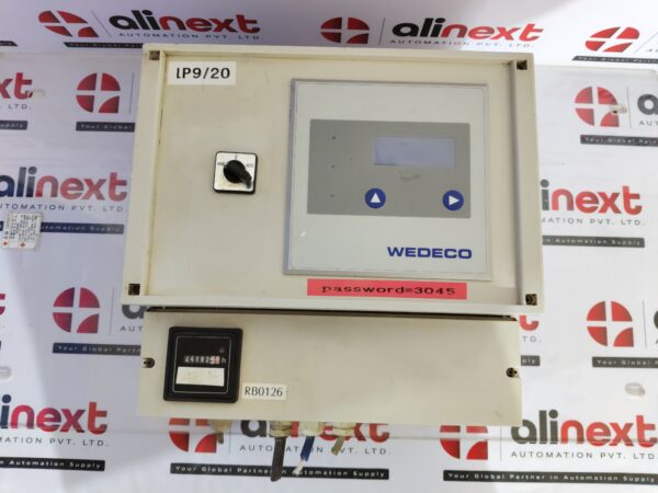 Wedeco Type A10 control panel for a UV disinfection system 230 V, 50-60 Hz