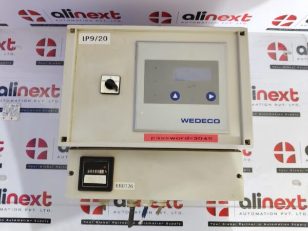 Wedeco Type A10 control panel for a UV disinfection system 230 V, 50-60 Hz