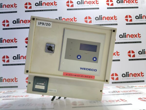 Wedeco Type A10 control panel for a UV disinfection system 230 V, 50-60 Hz