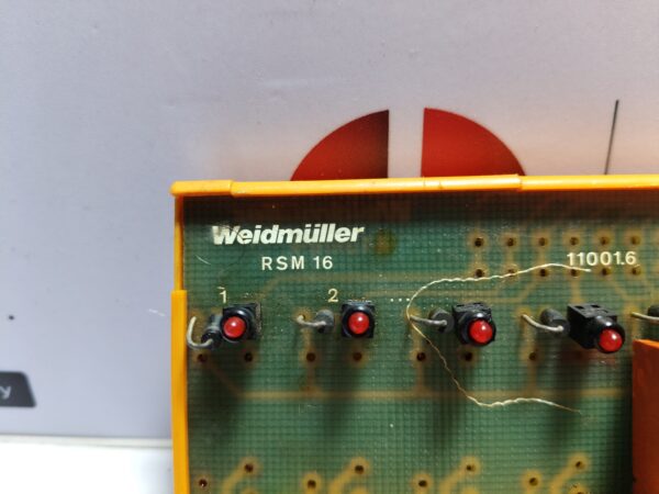 Weidmüller RSM 16 relay module 11001.6