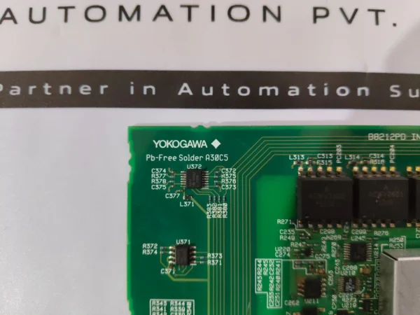 Yokogawa A30C5 printed circuit board (PCB) card with Pb-free solder B8212QD-03