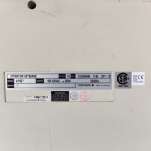Yokogawa AIP827-1 USB Operation Keyboard 100-120VAC 20VA