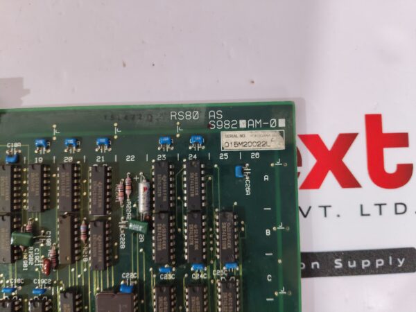 Yokogawa RS81B printed circuit board AS S982 AM-0
