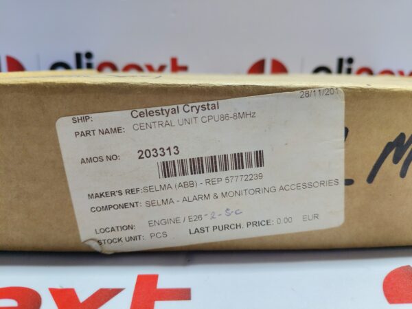  ABB Drives CPU86-NDP Central Processor Board Module 57088605