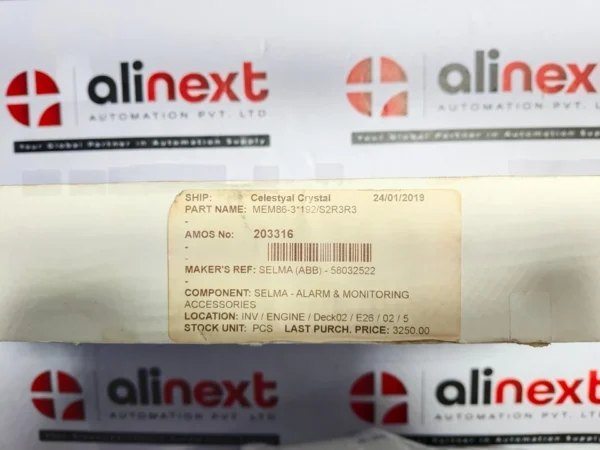 ABB Drives MEM86-3X192K Memory Board Module PLC