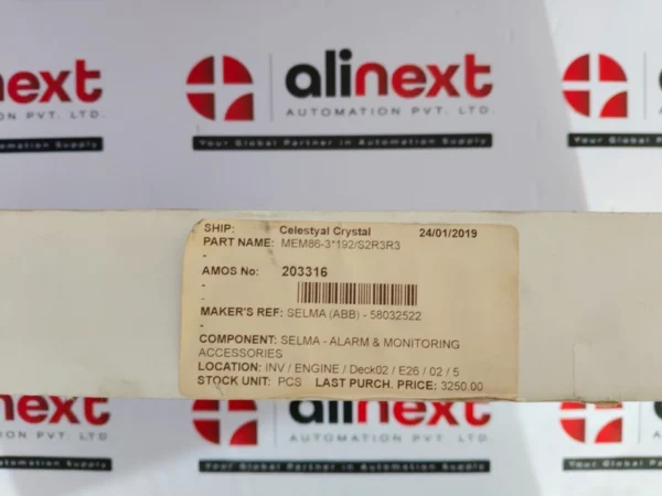 ABB Drives MEM86-3X192K Memory Board Module PLC