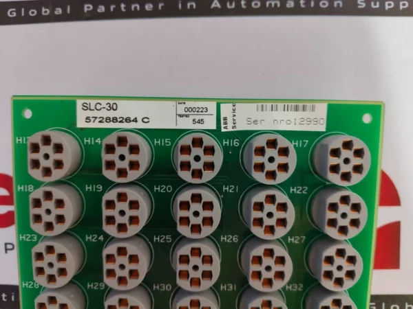 ABB Service SLC-30 circuit board 57288264