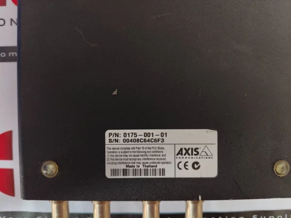 Axis 2400+ Video Server 0175-001-01