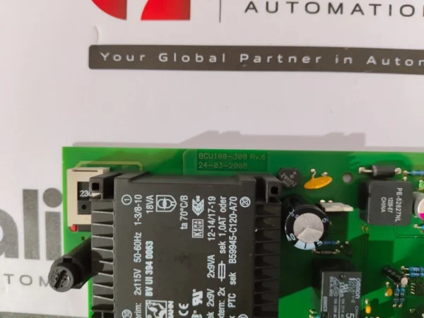 BCU100-300 Rev.6 Burner Control Unit