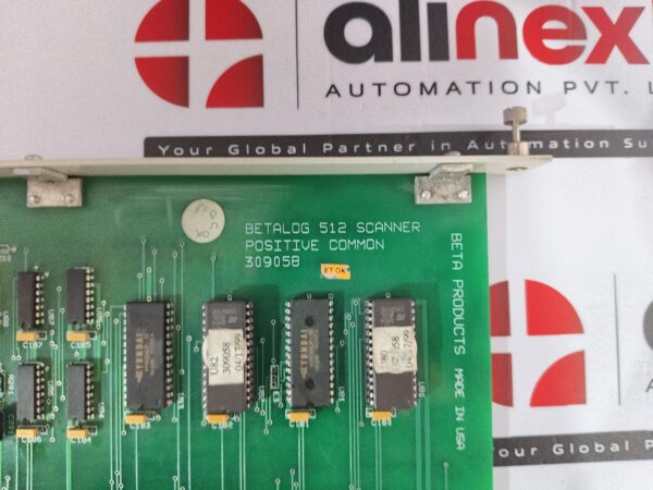 Beta Products 309058 Positive Input Scanner PCB board Rev.F