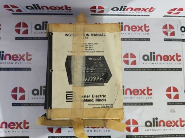 Basler Electric SSR 125-12 Static Voltage Regulator 9 1859 00 102