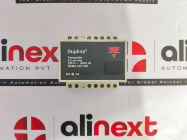 Carlo Gavazzi Dupline G3420 5501 230 transmitter 8 channels 230V~ 50/60Hz