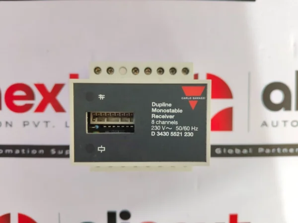 Carlo Gavazzi Dupline Monostable Receiver with 8 channels D 3430 5521 230