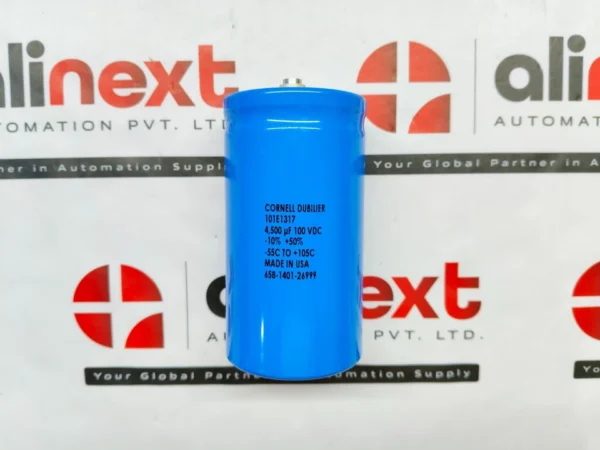 Cornell Dubilier 101E1317 aluminum electrolytic capacitor